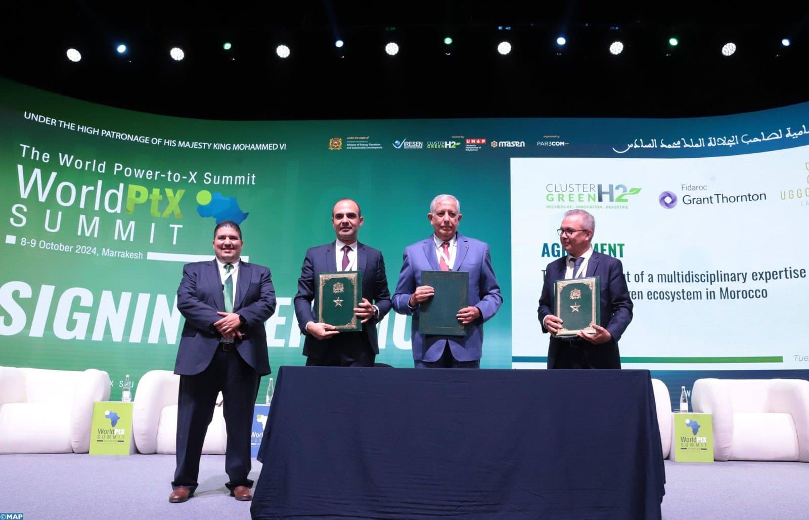 توقيع أربع اتفاقيات لتعزيز مشاريع الهيدروجين الأخضر في المغرب