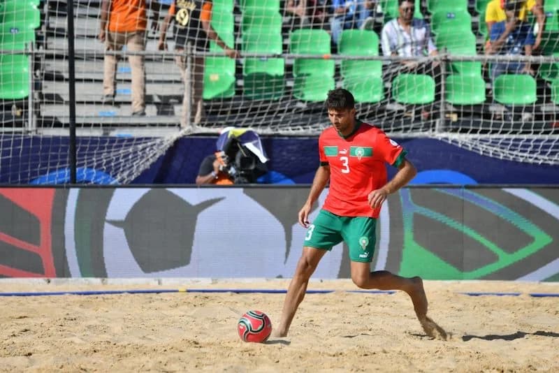 منتخب الشاطئية ينهزم أمام موريتانيا