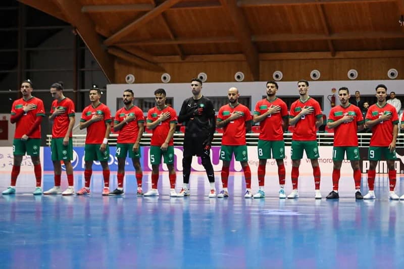 فوز مستحق للمنتخب المغربي لكرة القدم داخل القاعة على لاتفيا 6-3
