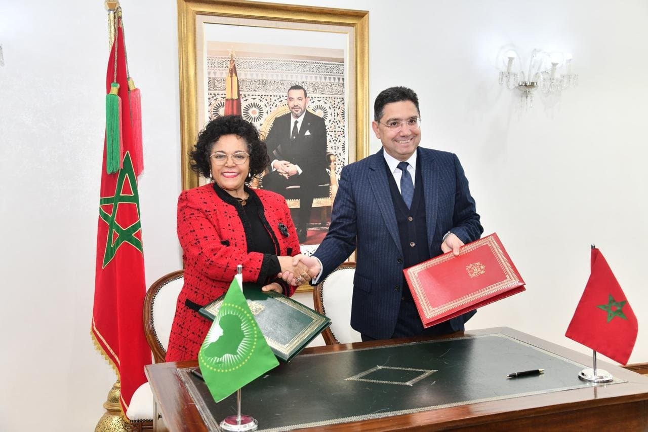 المغرب والاتحاد الإفريقي يوقعان اتفاقيتين لتعزيز التعاون