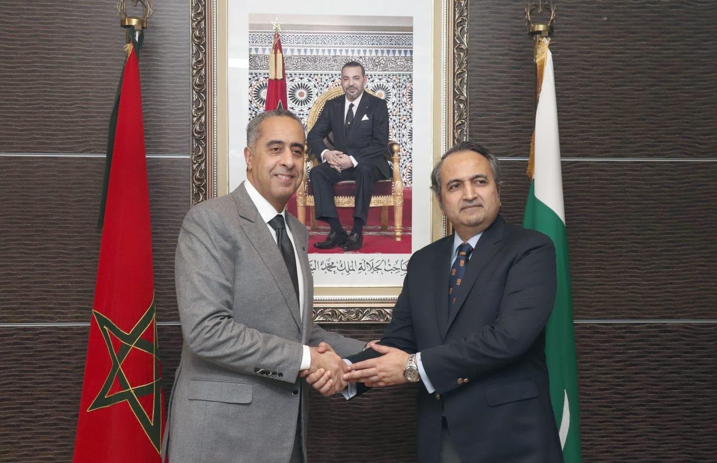 السيد حموشي يستقبل المفتش العام للشرطة بالنيابة بوزارة الداخلية الباكستانية