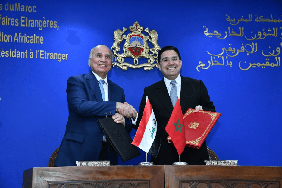وزير الخارجية العراقي يشيد بالتنسيق المكثف في العلاقات المغربية-العراقية