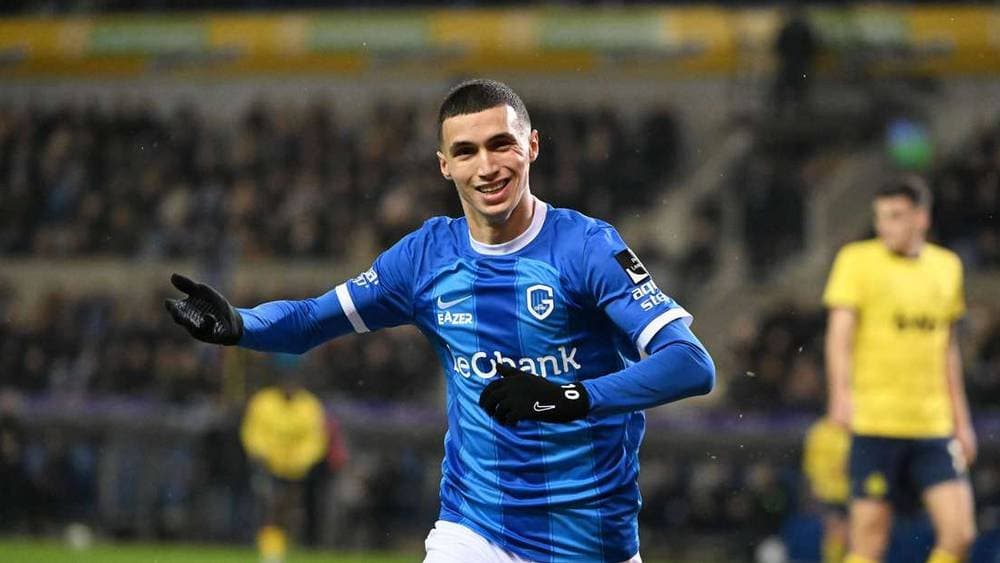 بلال الخنوس يتوج بجائزة أفضل موهبة في الدوري البلجيكي لسنة 2024