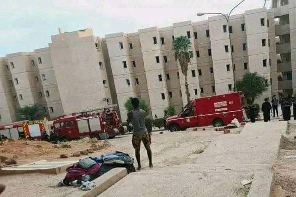 حريق مفاجئ يندلع في الحي الجامعي بوجدة ويثير الهلع