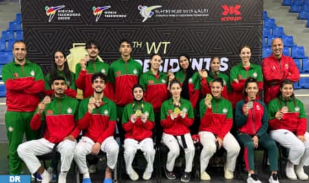 التايكواندو: 9 ميداليات للمغرب في أديس أبابا