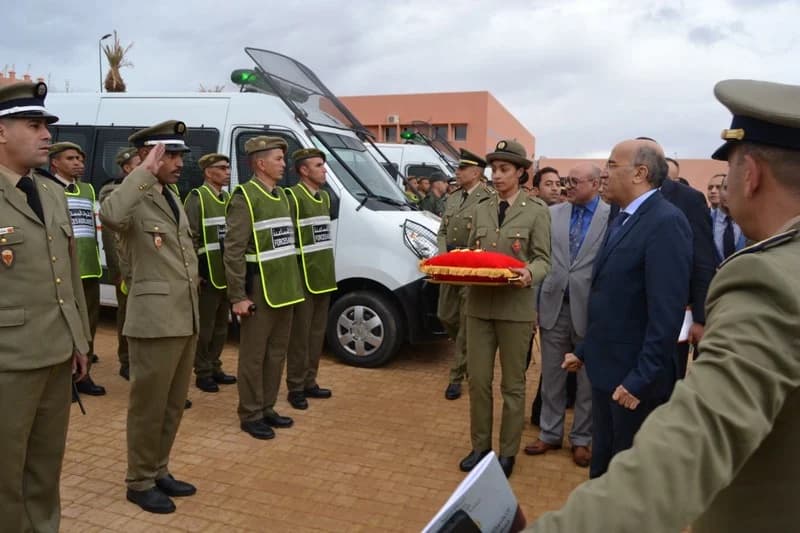 تنغير تساند جهود القوات المساعدة