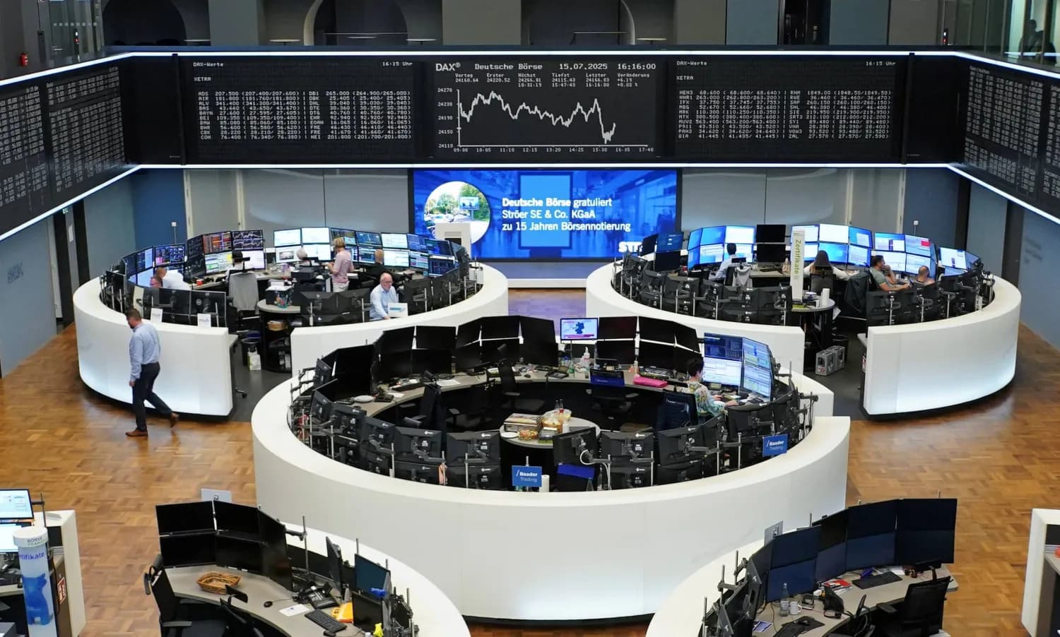 الأسواق الأوروبية تغلق على تراجع متأثرة بتباطؤ التضخم في ألمانيا