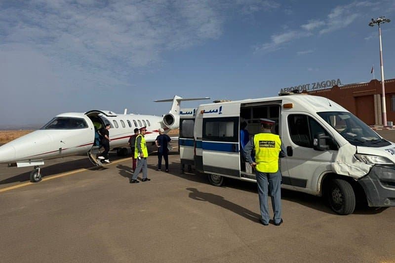 طفل يُنقل على وجه السرعة من زاكورة إلى الرباط