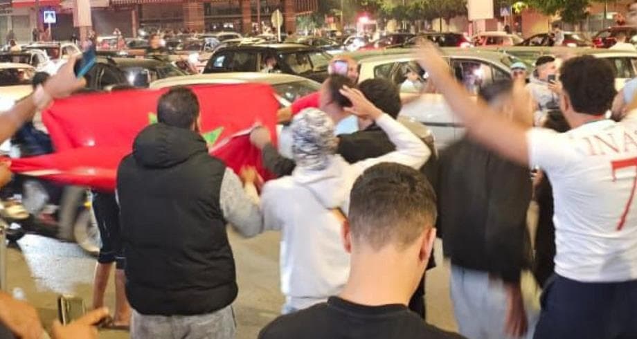 احتفالات في الرباط بعد تأهل أسود الأطلس الصغار إلى نهائي مونديال