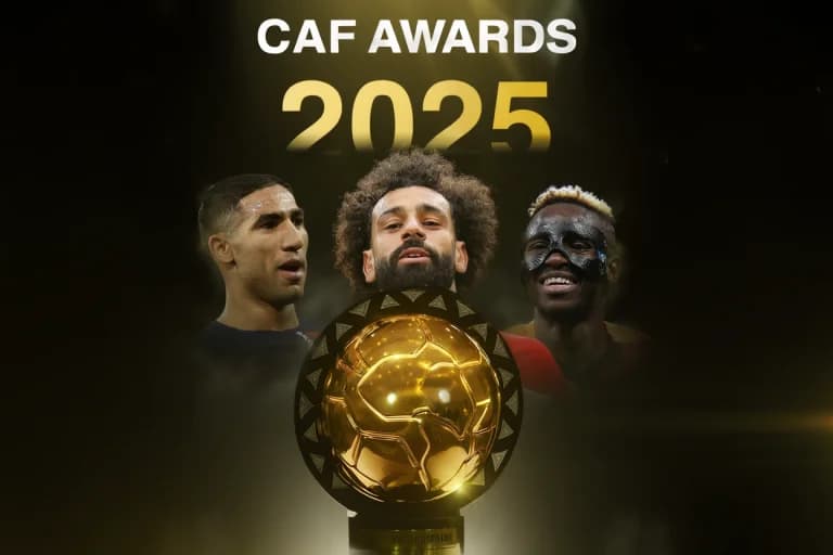 جوائز CAF 2025: حكيمي، صلاح أو أوسيمهن.. من سيتوّج أفضل لاعب إفريقي؟