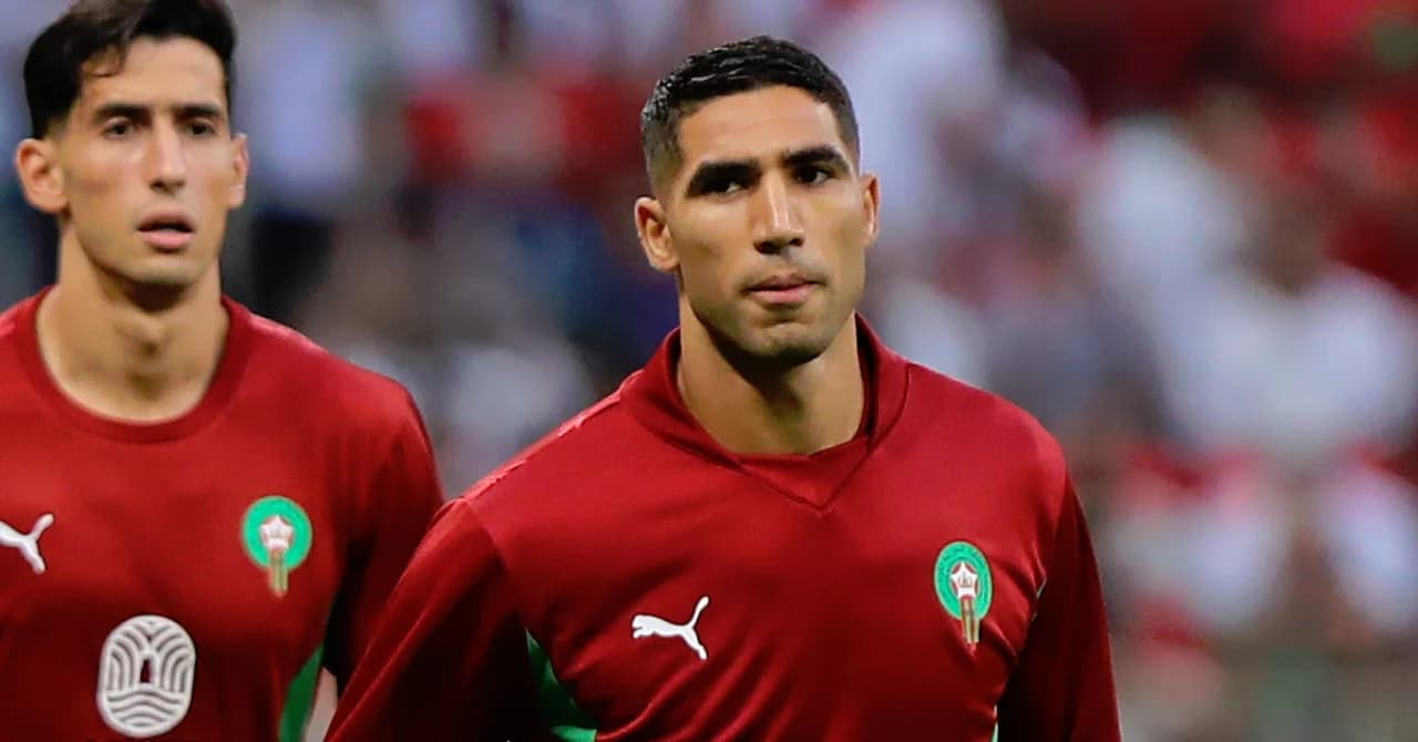 حكيمي يعود للتدريبات مع المنتخب المغربي
