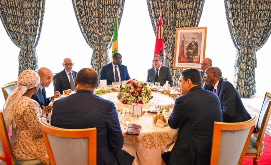 مأدبة غداء ملكية على شرف عثمان سونكو
