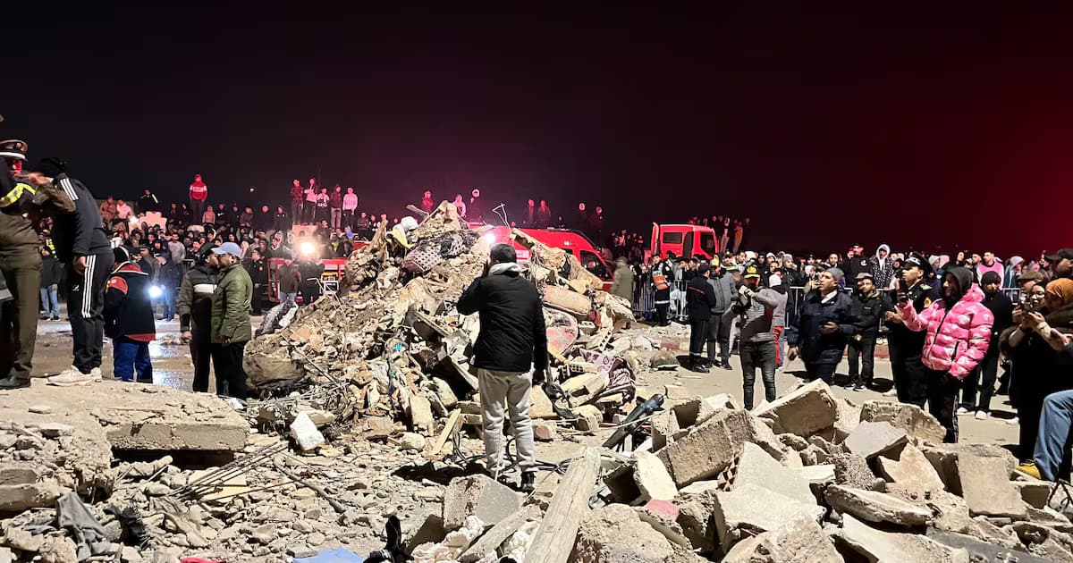 فاس: متابعة 21 شخصًا بعد انهيار بنايتين