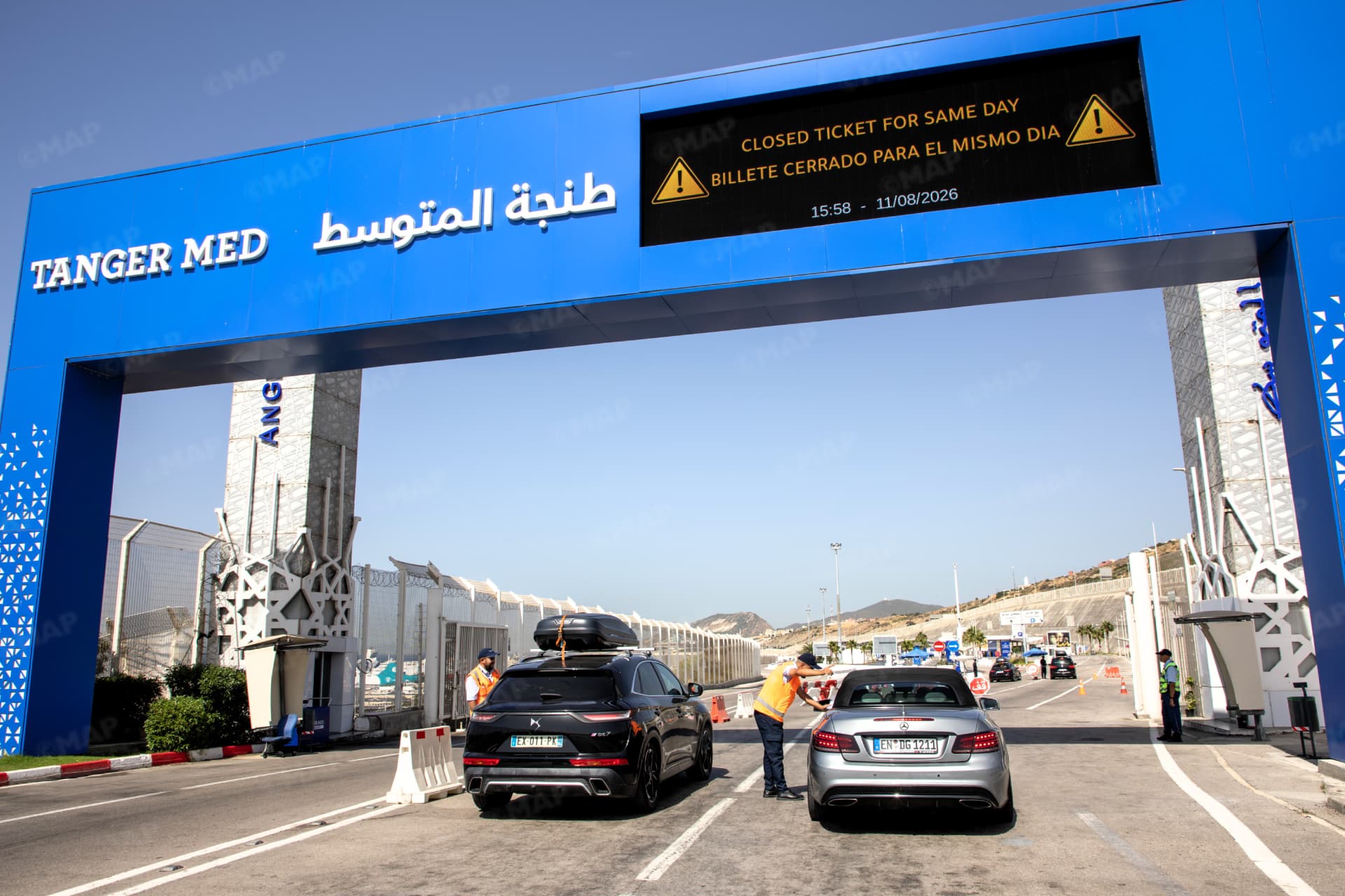 مرحبا 2026: إجراءات جديدة لتنظيم حركة المسافرين بطنجة المتوسط