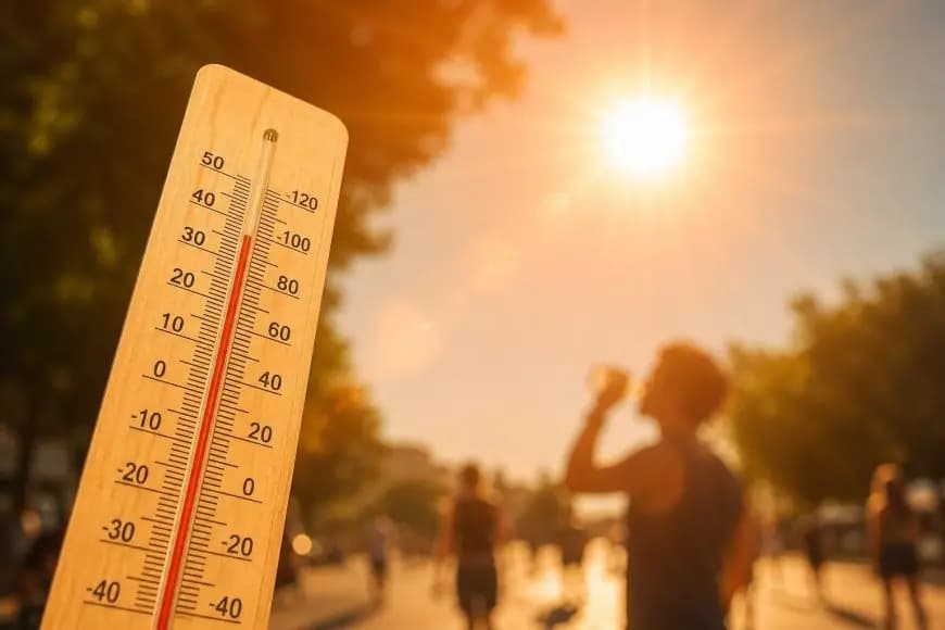 طقس الأربعاء: حرارة و زخات رعدية و رياح قوية