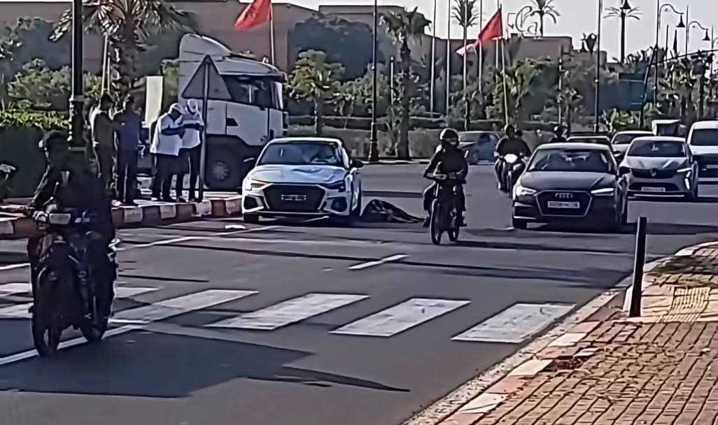 مراكش: مصرع سائق دراجة نارية في حادثة سير بشارع محمد السادس