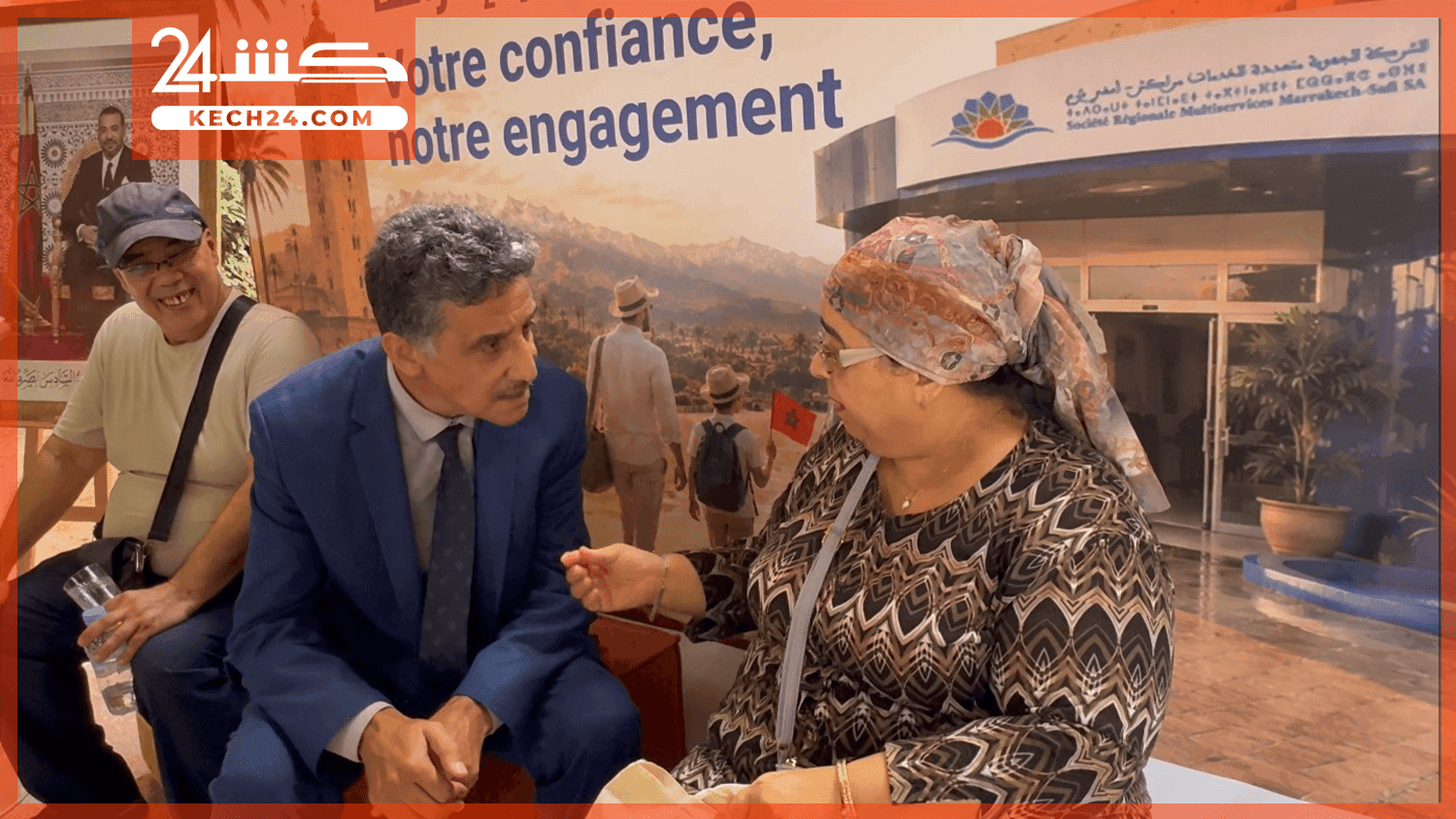 اليوم الوطني للمهاجر: رضى واسع للجالية عن خدمات شركة مراكش آسفي