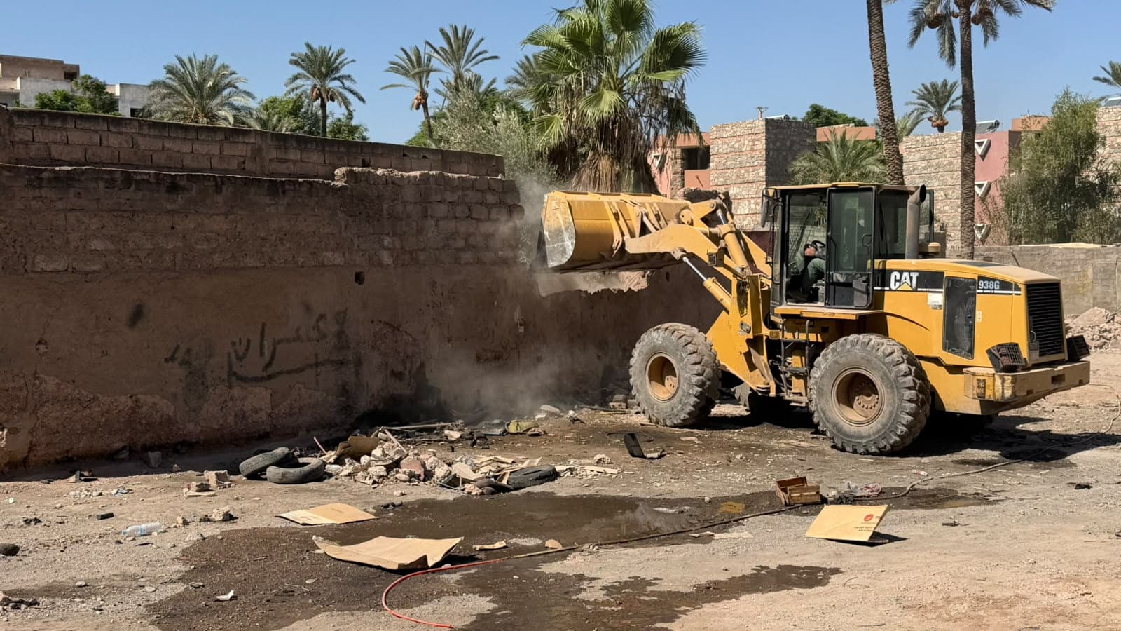 مراكش: هدم المساكن المتبقية بدوار عرصة البطمة (2)