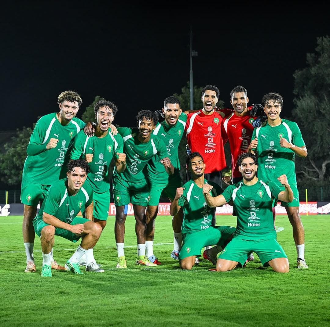 المنتخب المغربي يواصل استعداداته لمواجهة مالي وديا