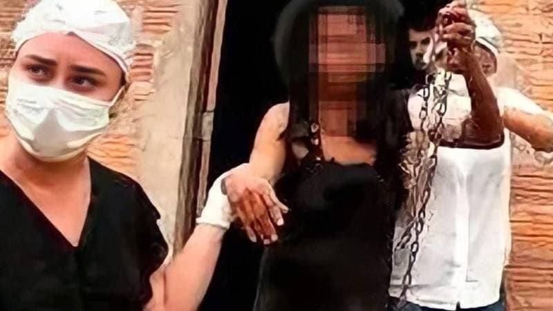 مقيدة بسلاسل من حديد .. إنقاذ امرأة حُبست في منزل عائلتها 20 عاماً