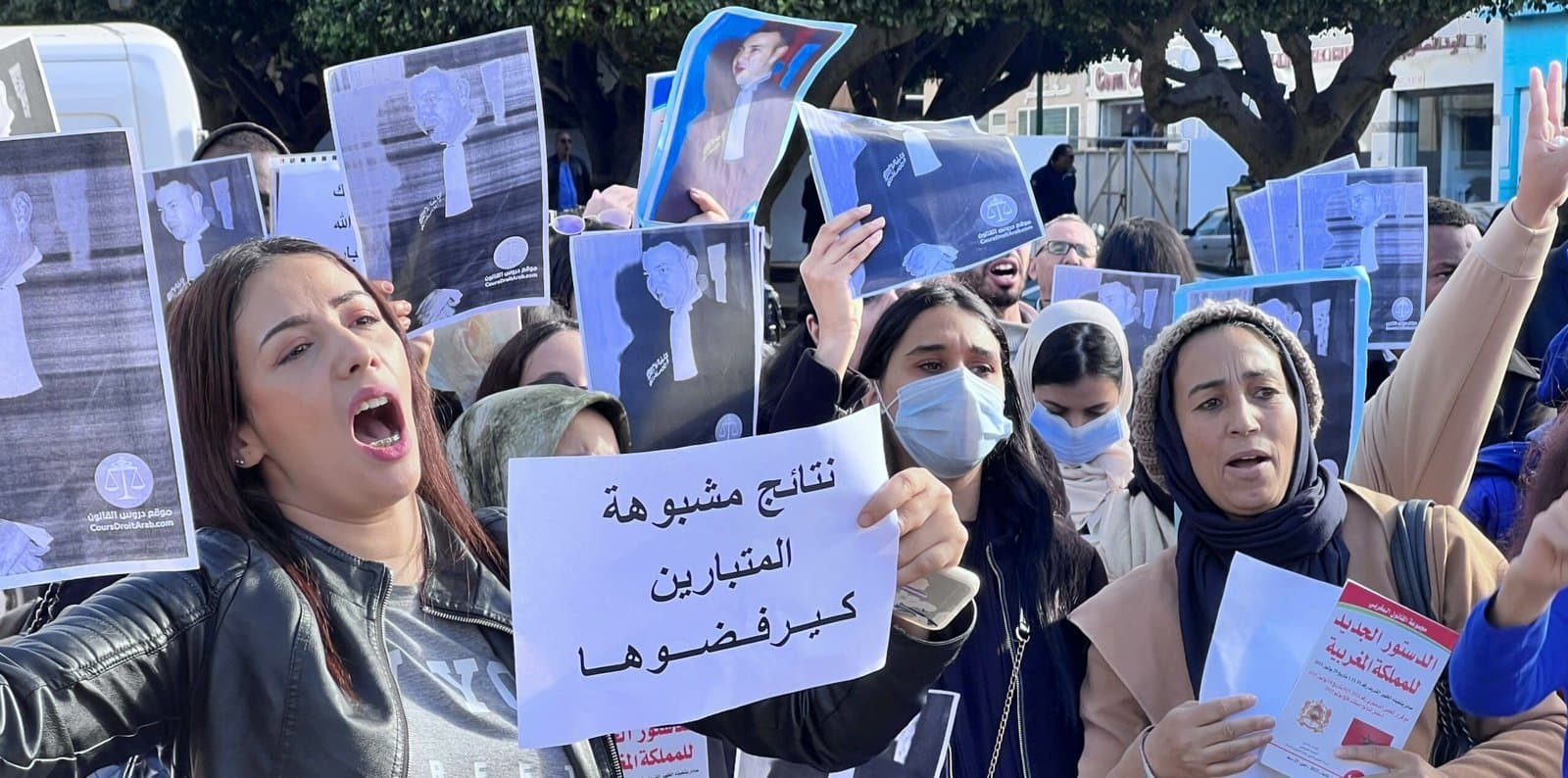 "المحتجون على نتائج اختبارات المحاماة يرفضون "تنصل الوزارة من الوعود