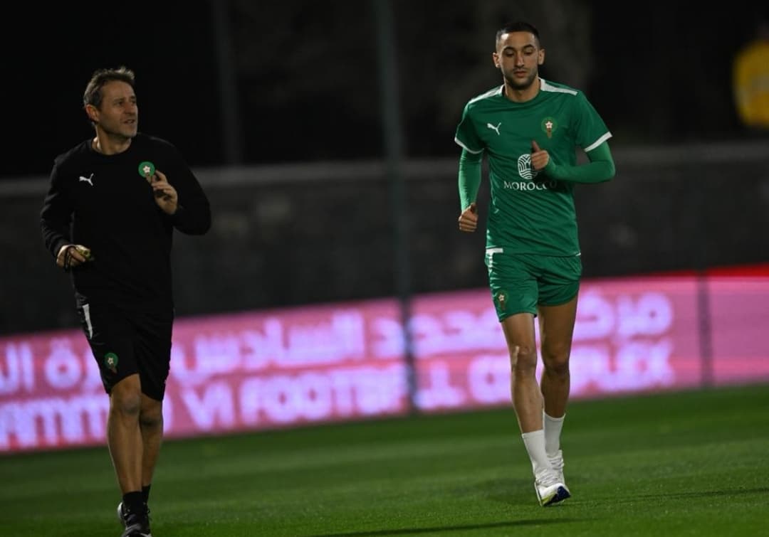 زياش يخوض تدريبات انفرادية