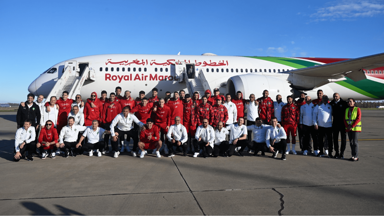 كان 2023 : بعثة المنتخب الوطني تتوجه إلى كوت ديفوار.
