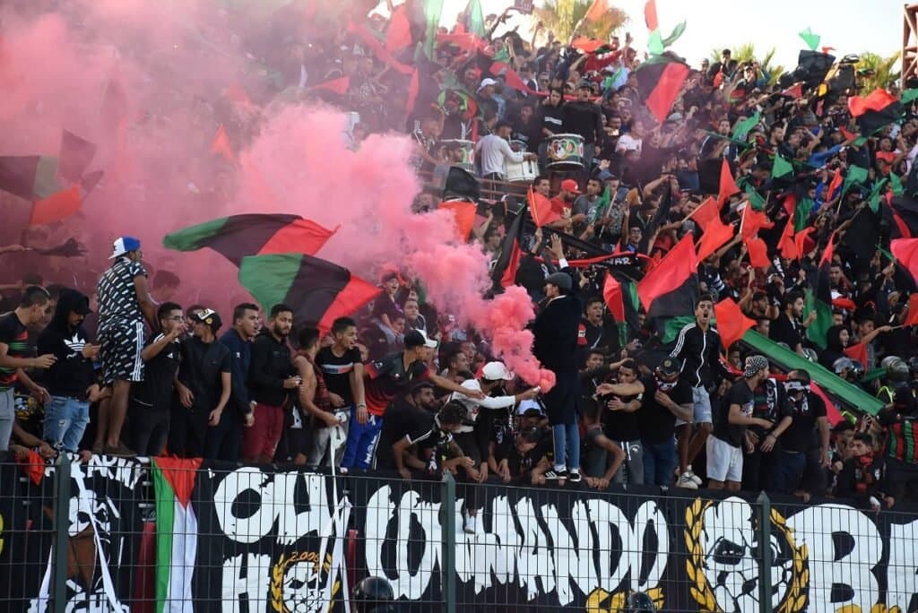 إيقاف 14 فرداً من الجماهير المشاركة في الشغب بمراكش