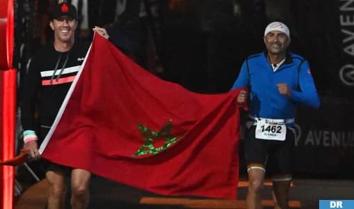 المغربيان الخليل بينبين وجلال الصفريوي يتألقان في سباق (آيرون مان) في ساو باولو