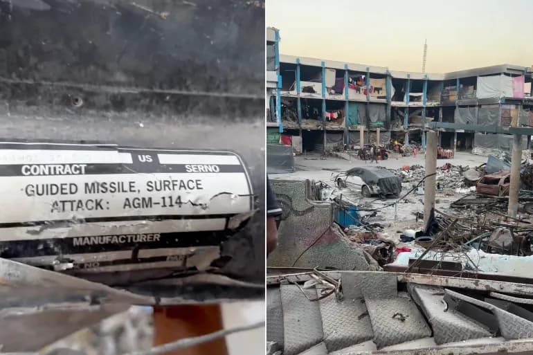 "صواريخ أميركية وتنفيذ إسرائيلي".. غضب في منصات التواصل من قصف مدرسة بغزة