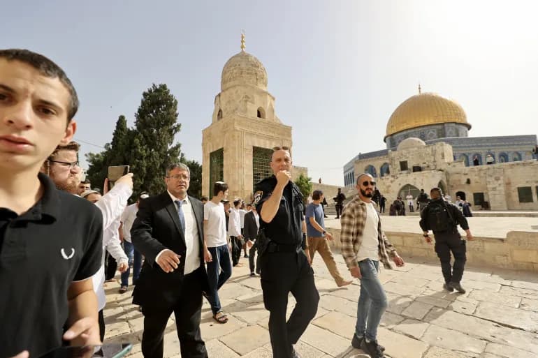"مشعل نيران".. بن غفير يدعو المستوطنين لاقتحام المسجد الأقصى