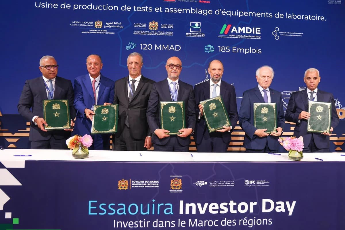 يوم المستثمر : توقيع ست مذكرات تفاهم بشأن استثمارات تتجاوز 1,1 مليار درهم بالصويرة