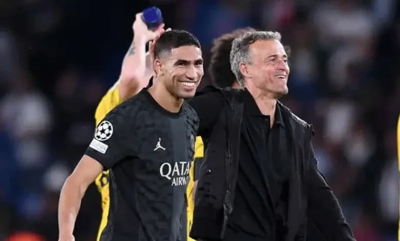 دوري أبطال أوروبا.. إنريكي يشيد بحكيمي قبل مواجهة أيندهوفن الهولندي