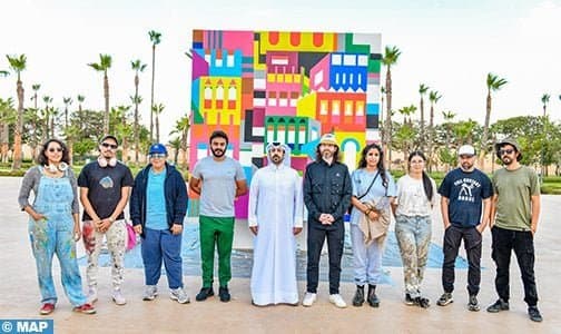العام الثقافي قطر-المغرب 2024 : افتتاح معرض "جداري آرت" في الرباط