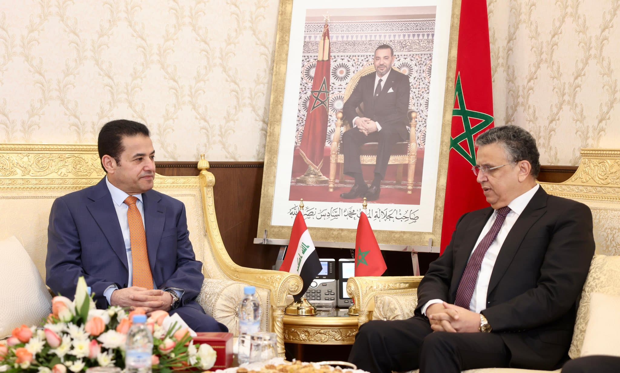 مباحثات بين وزير العدل ومُستشار الأمن القومي العراقي