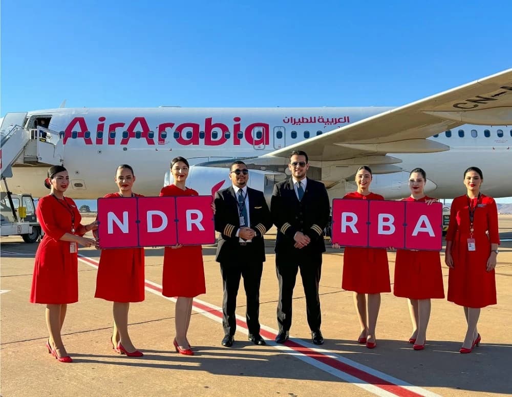 طيران العربية تعلن عن خط طيران جديد بين الرباط والناظور