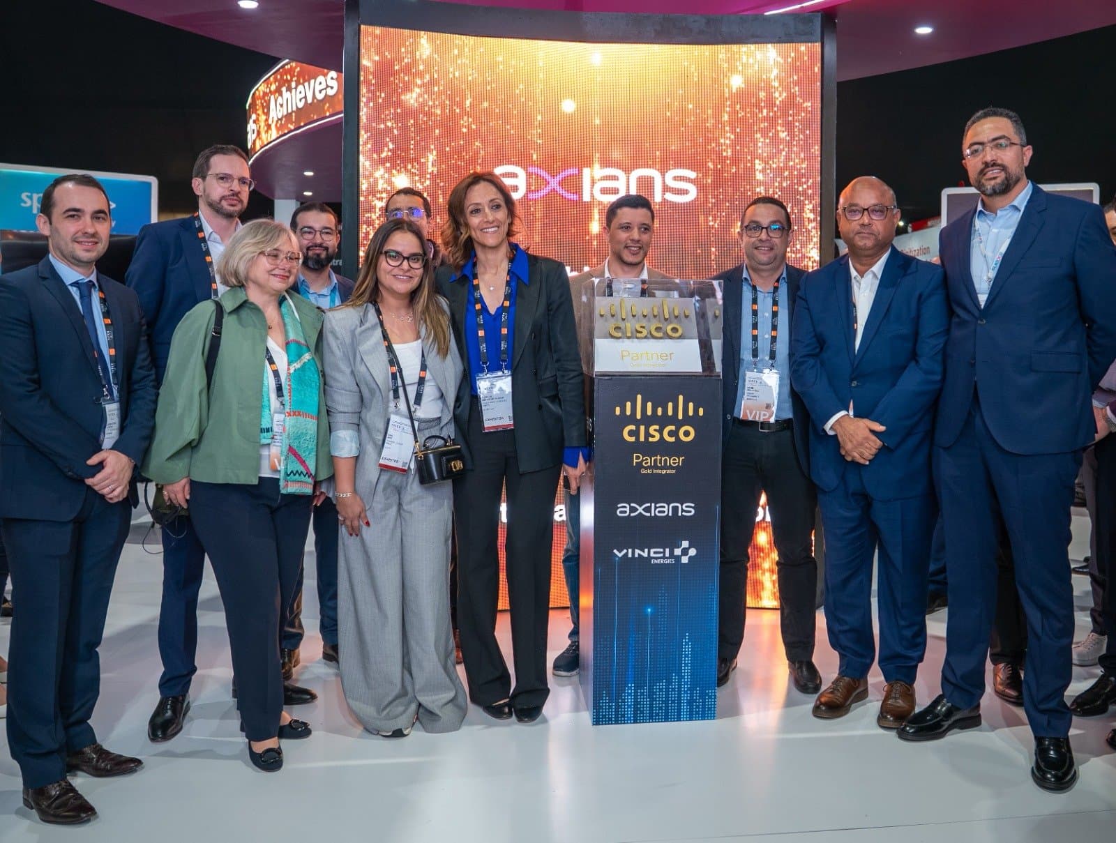 Axians المغرب تحصل على اعتماد "المُدمج الذهبي" من شركة CISCO