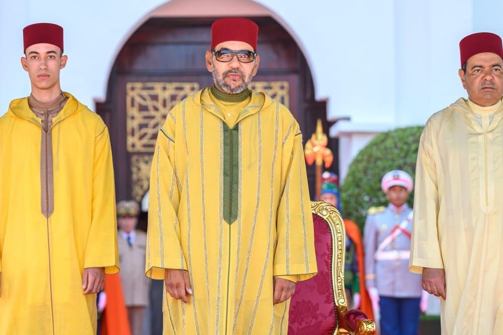 جلالة الملك محمد السادس يرأس حفل استقبال بمناسبة عيد العرش