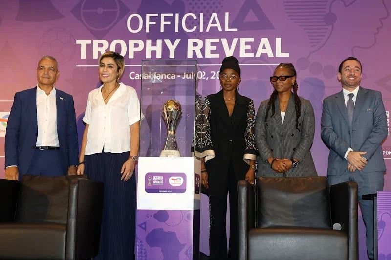 كأس الأمم الإفريقية للسيدات 2024: الكاف يكشف عن الكأس الجديد