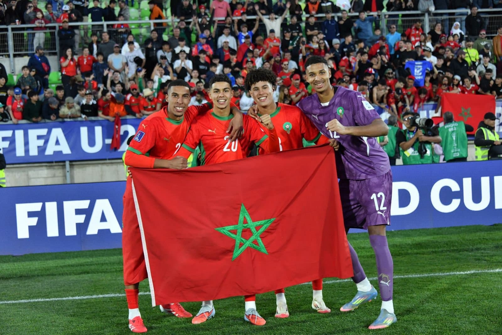 تأهل تاريخي للمغرب إلى نهائي كأس العالم U-20
