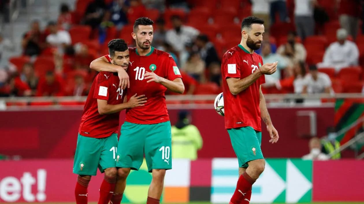 كأس العرب: المغرب يتقدم على الأردن بهدف مبكر